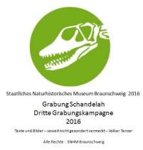 Geopunkt Jurameer Schandelah - Dritte Grabungskampagne 2016